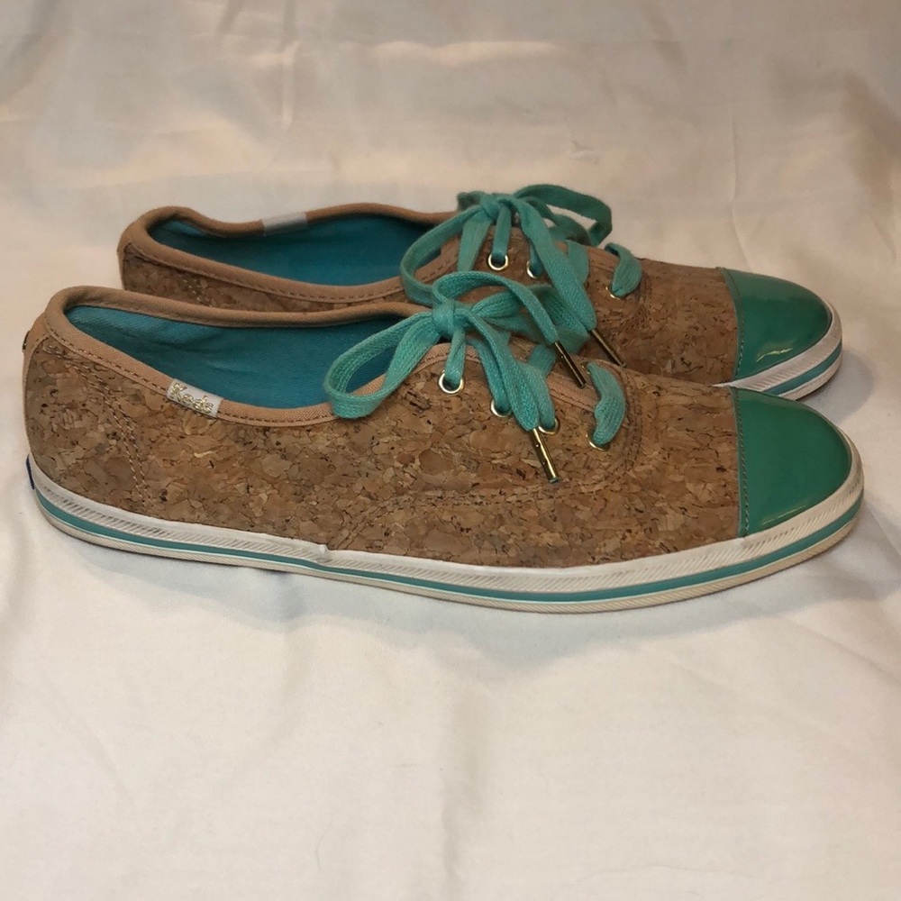 Kate Spade and Keds Cork Sneakers Size 6.5 - Picture 3 of 8